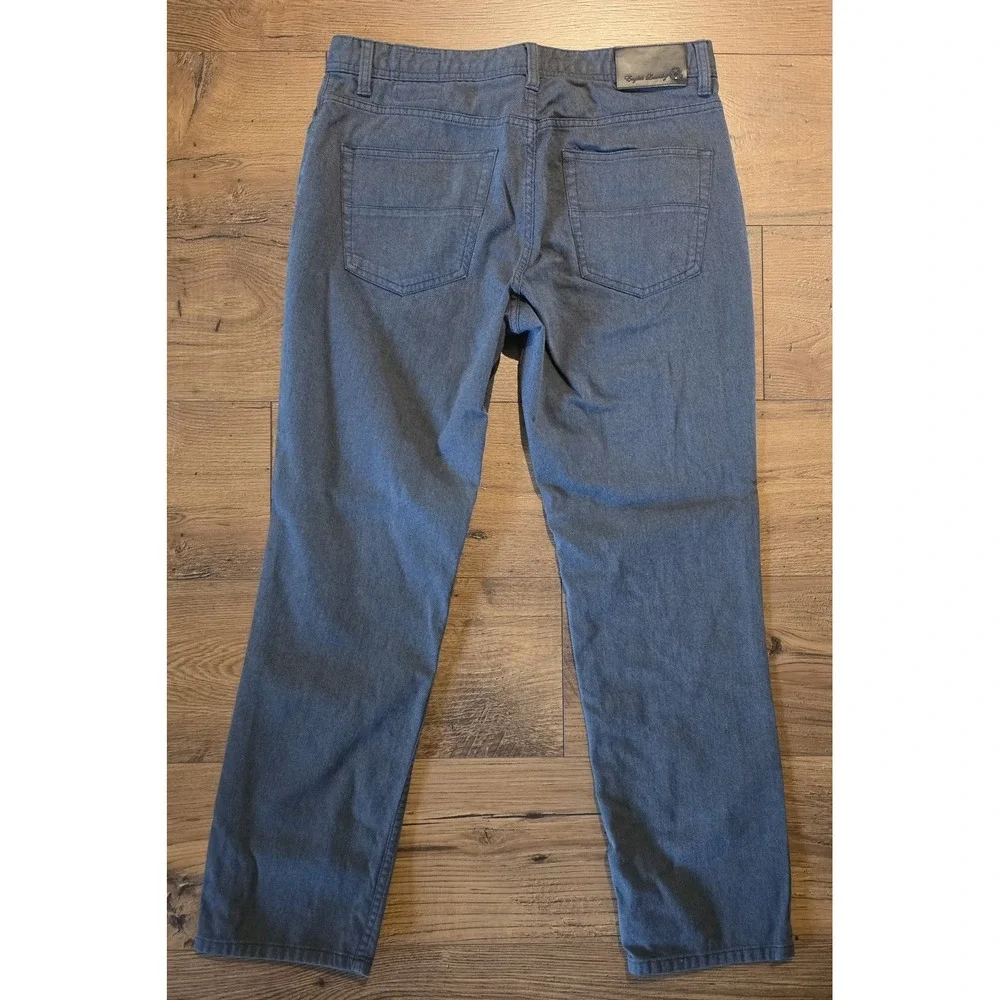 English Laundry Jeans Mens 32X30 Straight Leg Denim Gray Casual Pants (32x28)